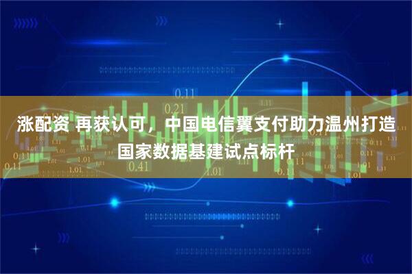 涨配资 再获认可，中国电信翼支付助力温州打造国家数据基建试点标杆